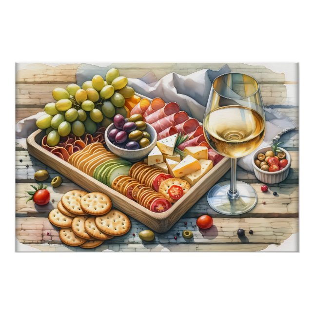 Cool food lovers party tray Poster (Front)