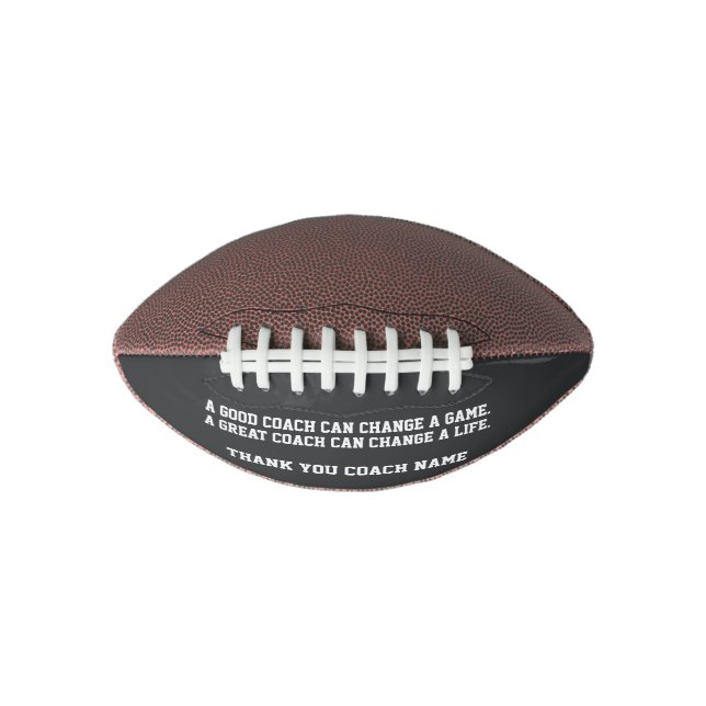 Cool Football Coach Sports From The Team Modern (Front)