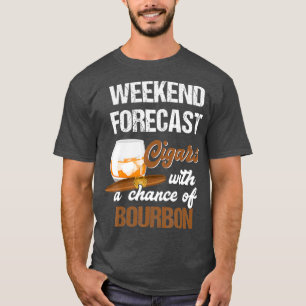 Cool For Cigars And Bourbon Lover Gift For T-Shirt