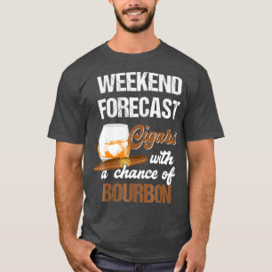 Cool For Cigars And Bourbon Lover Gift For T-Shirt