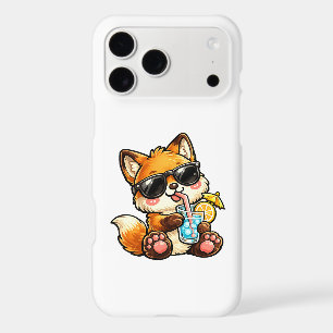 Cool Fox Drink iPhone 17 Pro Max Case