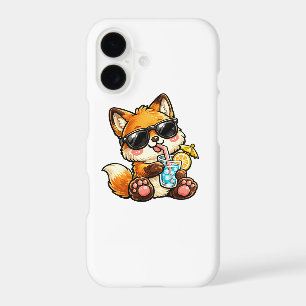 Cool Fox Drink iPhone 17 Case