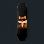 Cool Fox Skateboard<br><div class="desc">Original vector art of a cool fox wearing black shades.</div>