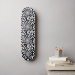 COOL FRACTAL DIAMOND SKATEBOARD