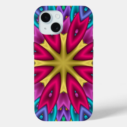 Cool Fractal Flower artistic Phone case