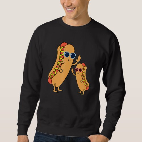 Cool Franks Sausages Weiner Fast Food Sunglasses H Sweatshirt