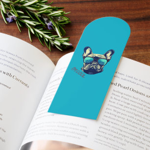 Cool French Bulldog in Sunglasses Bookmarks