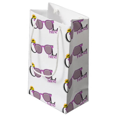 Cool FRIEND sunglasses Small Gift Bag