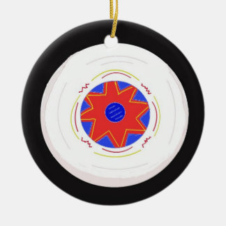 Cool Frisbee Ceramic Ornament