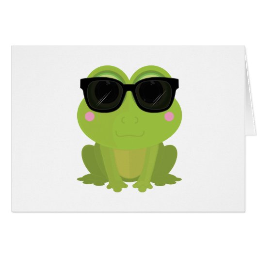 Cool Frog (Front Horizontal)