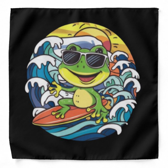 Cool Frog Bandana (Front)