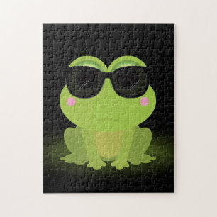 Cool Frog Jigsaw Puzzle
