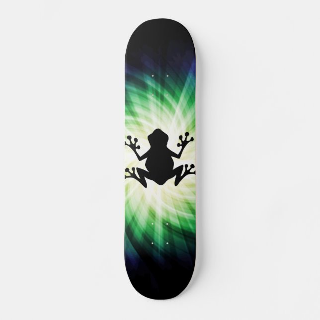 Cool Frog Skateboard Deck (Front)
