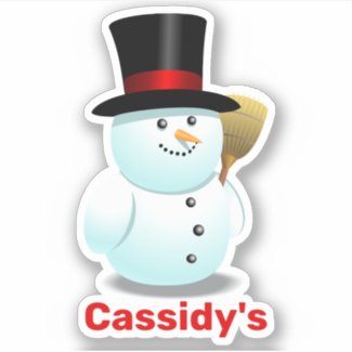 Cool Frosty Snowman Cartoon