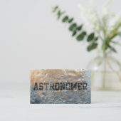 Cool Frozen Ice Astronomer Business Card | Zazzle