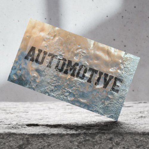 Cool Frozen Ice Automotive Business Card