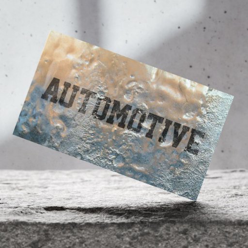 Customizable Cool Frozen Ice Automotive Business Card