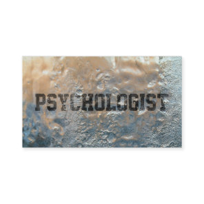 Cool Frozen Ice Psychologist Business Card