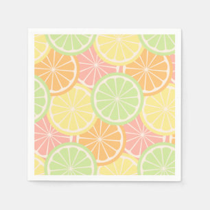 Cool Fruity Summer Birthday Party Supplies Paper Napkins