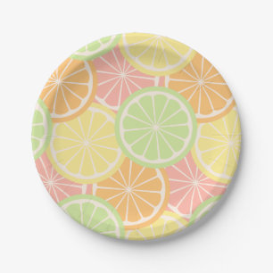 Cool Fruity Summer Birthday Party Supplies Paper Plates