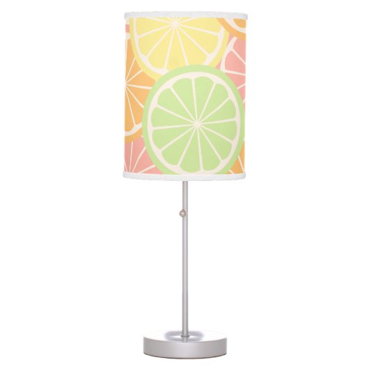 Cool Fruity Summer Teens Room Decor Table Lamp (Front)