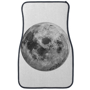 Cool Full Moon Graphic Space Astronomy Science Car Floor Mat
