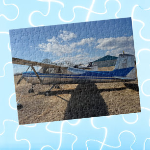 Cool Fun Airplane Photo, Pilot Family, Aviation Jigsaw Puzzle