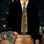 Cool Fun Cat Seamles Pattern Neck Tie<br><div class="desc">Enjoy this cute watercolor custom Pattern NECK TIE featuring cool cats design with cartoon cats in beautiful colors. This pattern is seamless. It has a short custom text “cool Cats “ that you can replace or put your name on it on the inside. It would make a great gift for...</div>