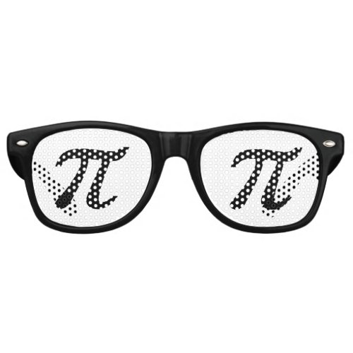 Cool Fun Pi Nerdy Geeky Party Shades Sunglasses