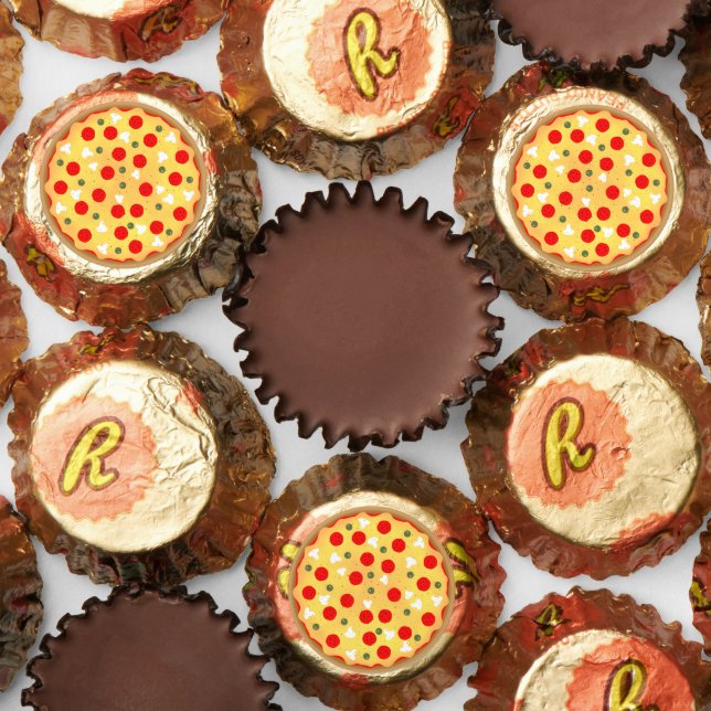 Cool fun pizza party kids birthday reese's peanut butter cups (Assorted)