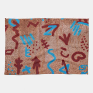 Cool Fun Unique Wall Writings Towel