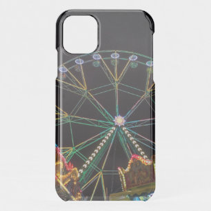 Cool Funfair Ferris Wheel at Night iPhone 11 Case
