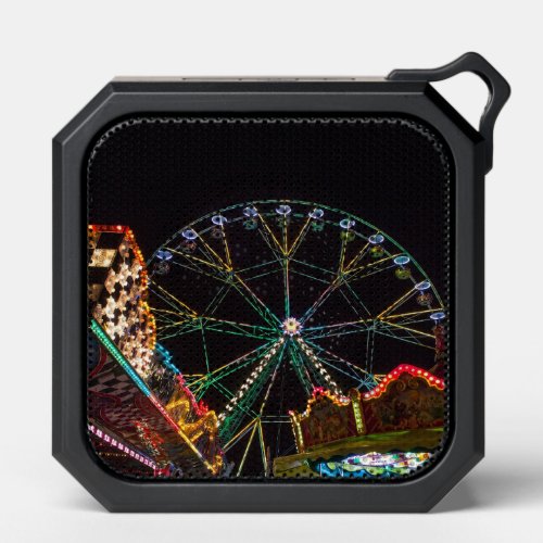 Cool Funfair Lit up at Night Bluetooth Speaker