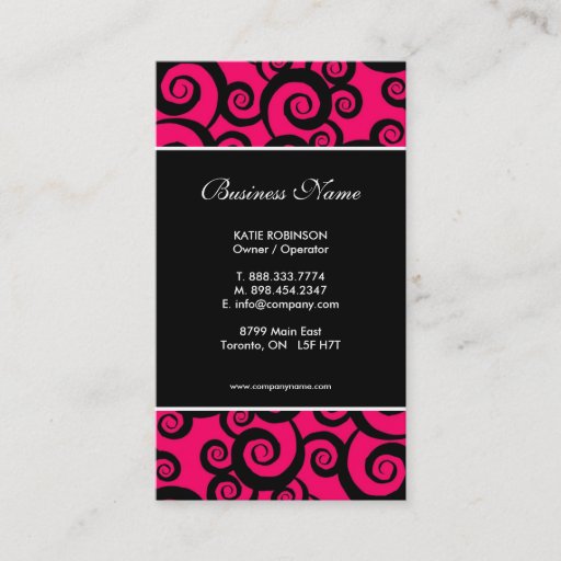 Customizable Cool & Funky Business Cards
