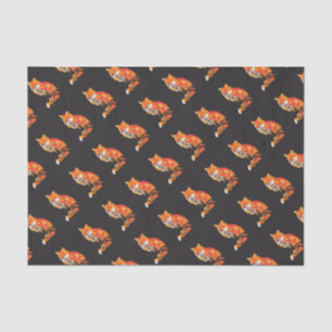 Cool Funky Fox Tissue Paper
