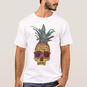 Cool Funky Geek Pineapple Punk Custom Color T-Shirt
