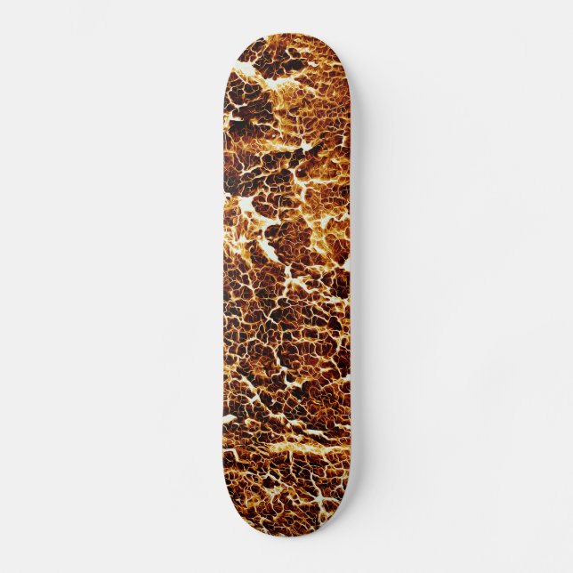 Cool Funky Unique Pattern Skateboard Deck (Front)