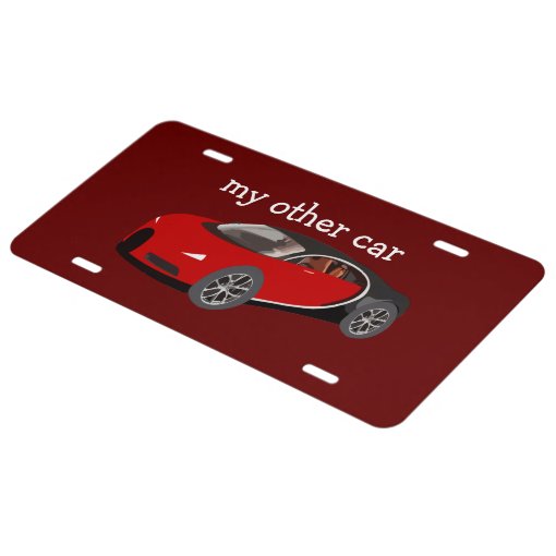 Cool Funny Car Tag Design License Plate Zazzle