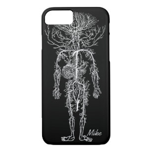 Cool Funny Geek Man's Circulatory System Custom iPhone 8/7 Case