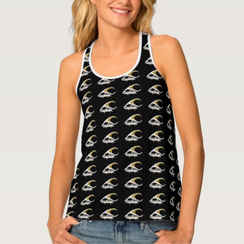Cool funny monster fish tank top