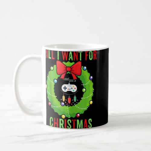 Cool Funny Video Game Love Great Gamer Christmas  Coffee Mug
