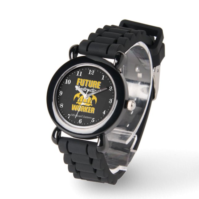 Cool future Construction worker boys  Watch (Angle)