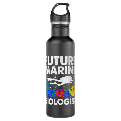 Cool Future Marine Biologist Marine Biology Stainless Steel Water Bottle