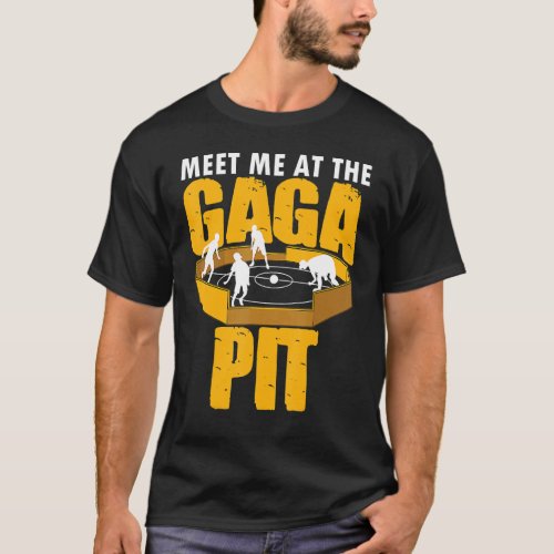 Cool Gaga Ball  For Kids Funny Gaga Ball Pit Dodge T_Shirt