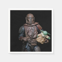 Cool Galactic Bounty Hunter Party Paper Plates