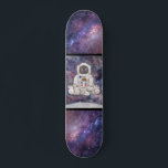 Cool Galaxy Astronaut Skateboard<br><div class="desc">Original artwork by Miranda Saint James</div>