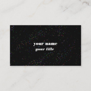 Cool Galaxy Background Business Card