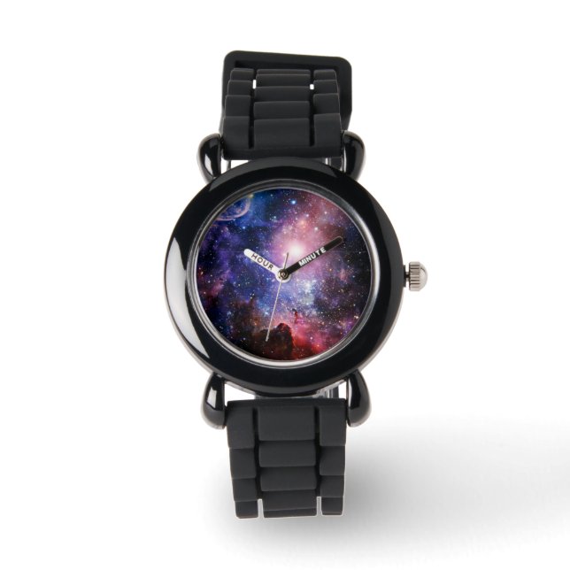 Cool galaxy nebula watch (Front)