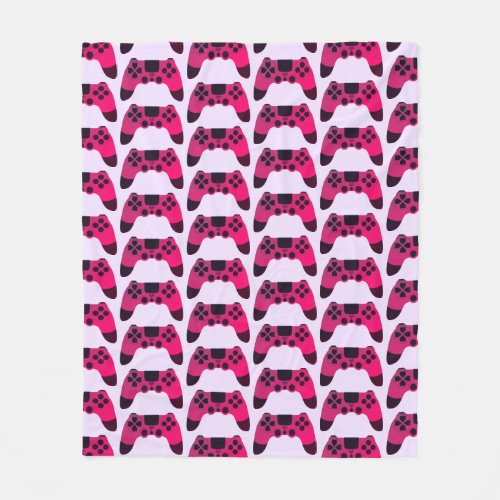 Cool Gamer Design - Gaming Controller Nerdy Fleece Blanket