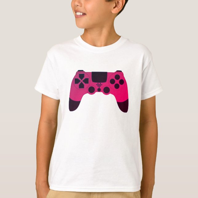 Cool Gamer Design - Gaming Controller Nerdy T-Shirt (Front)
